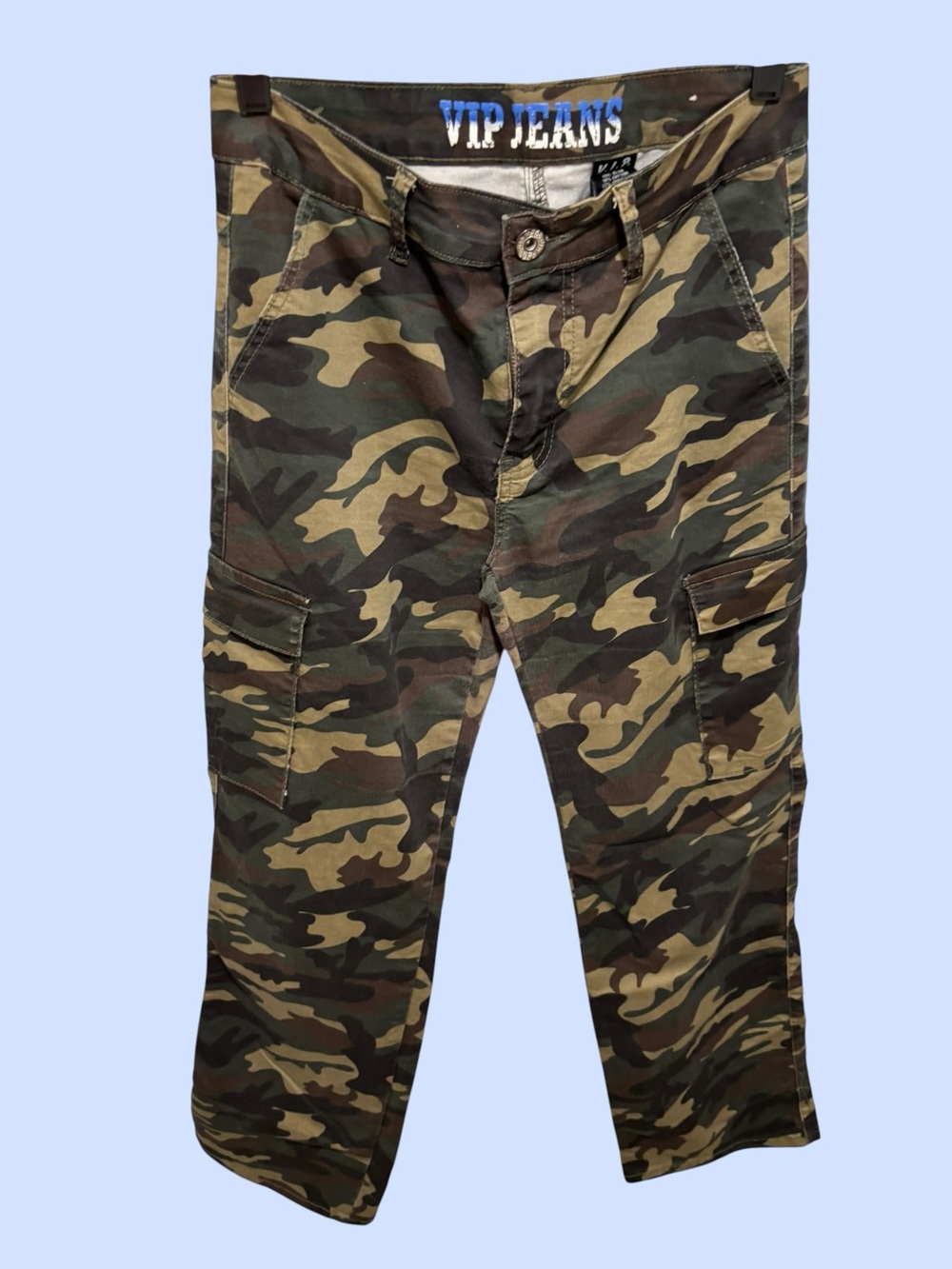 VIP Jeans Camouflage Cargo Pants Size 9/29